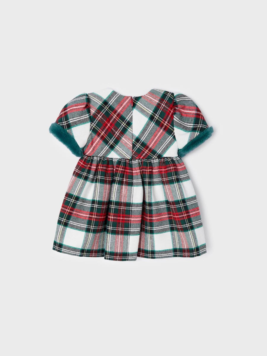 Vestido xadrez Vermelho   (Vermelho)  para Bebé Menina - Mayoral