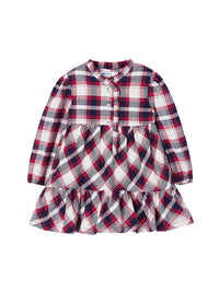 Vestido xadrez Vermelho   (Vermelho)  para Bebé Menina - Mayoral