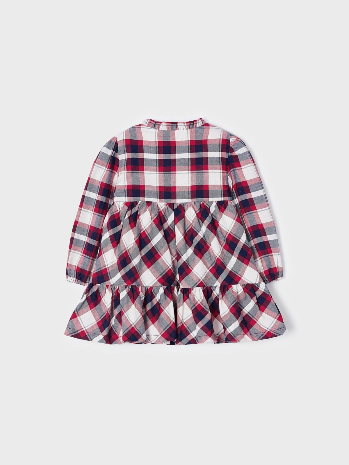 Vestido xadrez Vermelho   (Vermelho)  para Bebé Menina - Mayoral