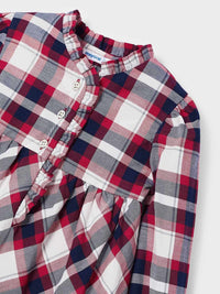 Vestido xadrez Vermelho   (Vermelho)  para Bebé Menina - Mayoral