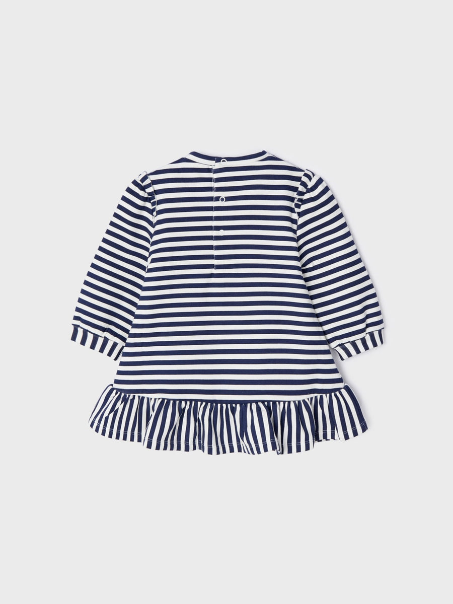 Vestido felpa Azul royal (Azul)  para Bebé Menina - Mayoral