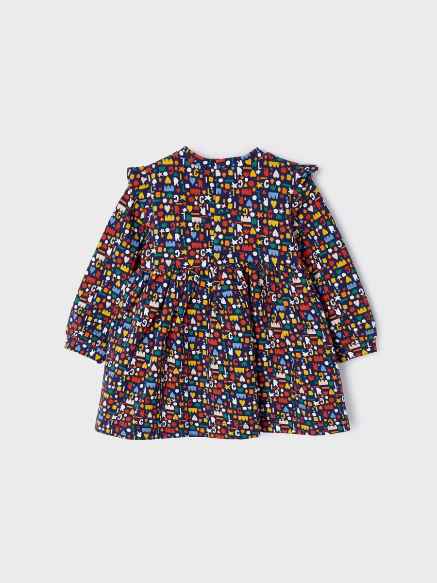 Vestido Azul royal (Azul)  para Bebé Menina - Mayoral