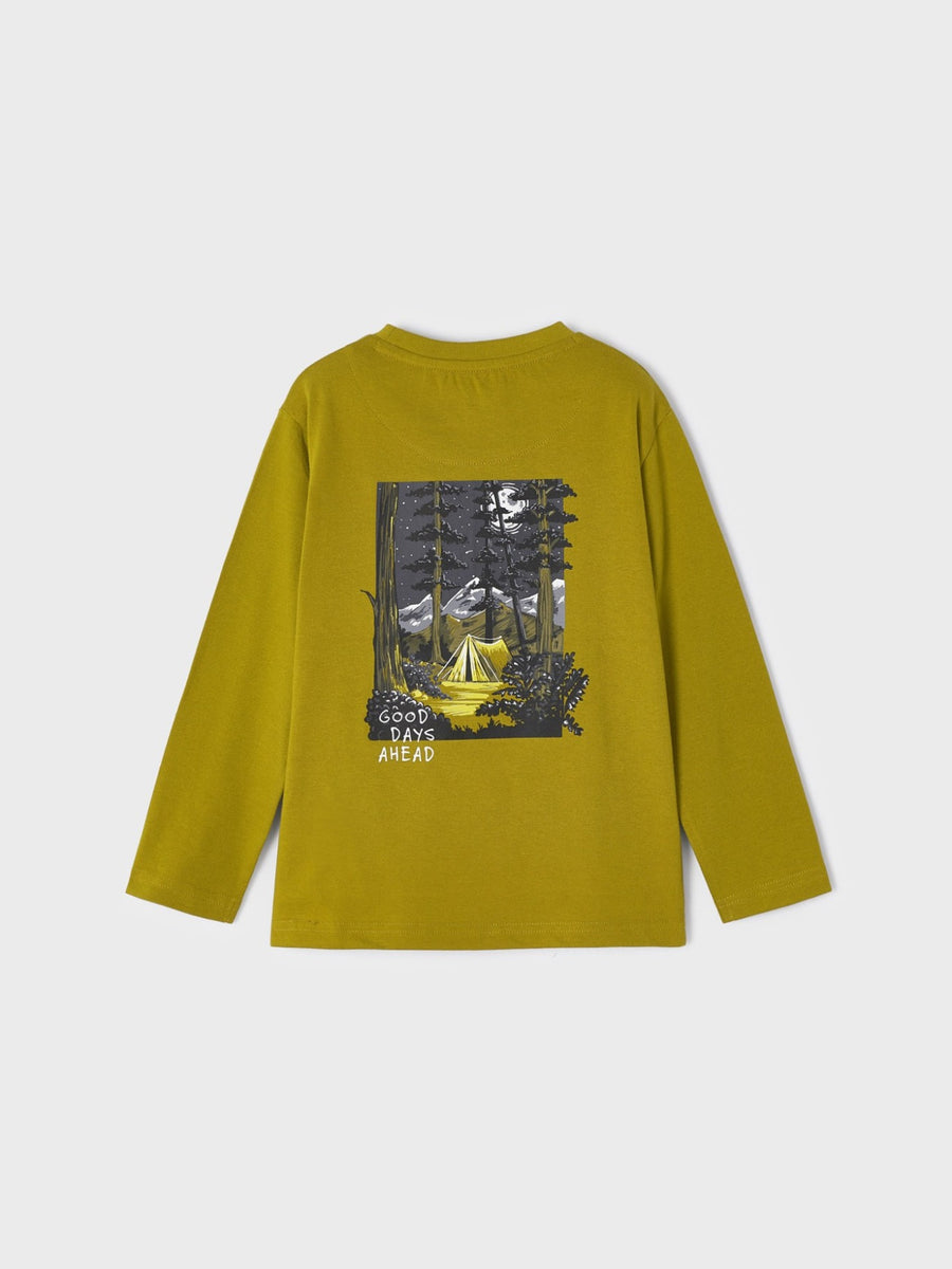 Camisola "good days ahead" Azeitona   (Azeitona)  para Menino - Mayoral
