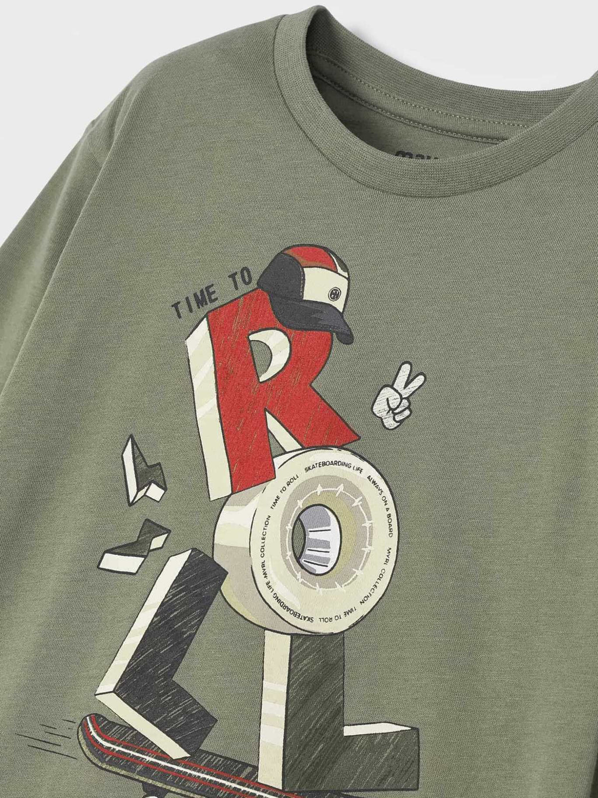 Camisola "roll" Tomilho    (Azeitona)  para Menino - Mayoral