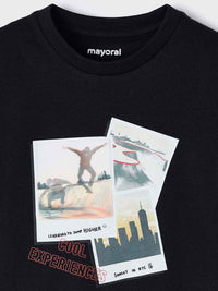 Camisola lenticular Preto      (Preto)  para Menino - Mayoral