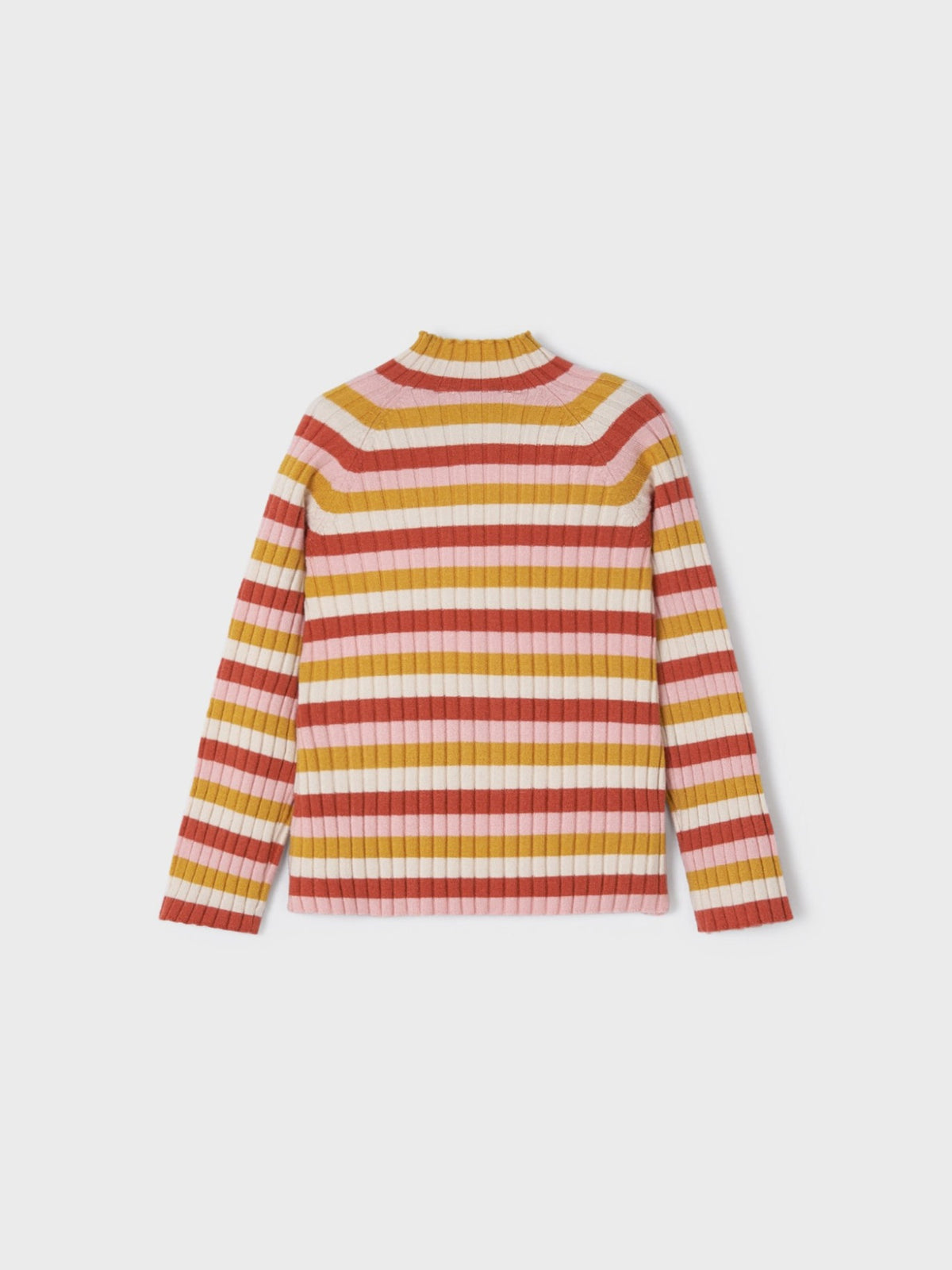 Camisola meia gola tricô Laranja    (Laranja Outono)  para Menina - Mayoral