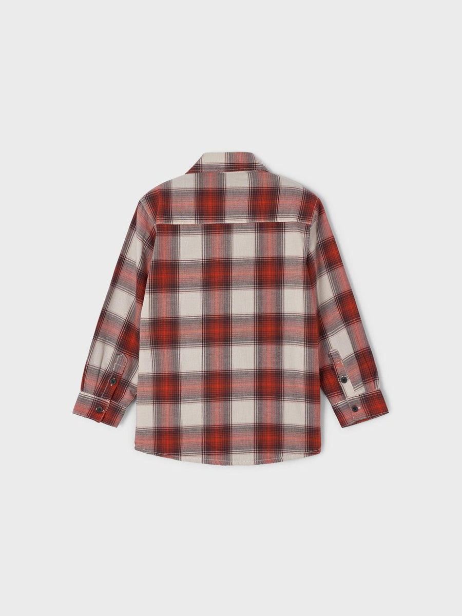 Sobrecamisa xadrez Oxido      (Cinza)  para Menino - Mayoral