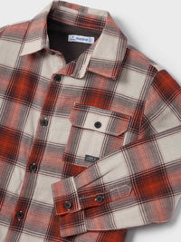 Sobrecamisa xadrez Oxido      (Cinza)  para Menino - Mayoral