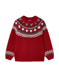 Jersey jacquard Vermelho   (Vermelho)  para Menina - Mayoral