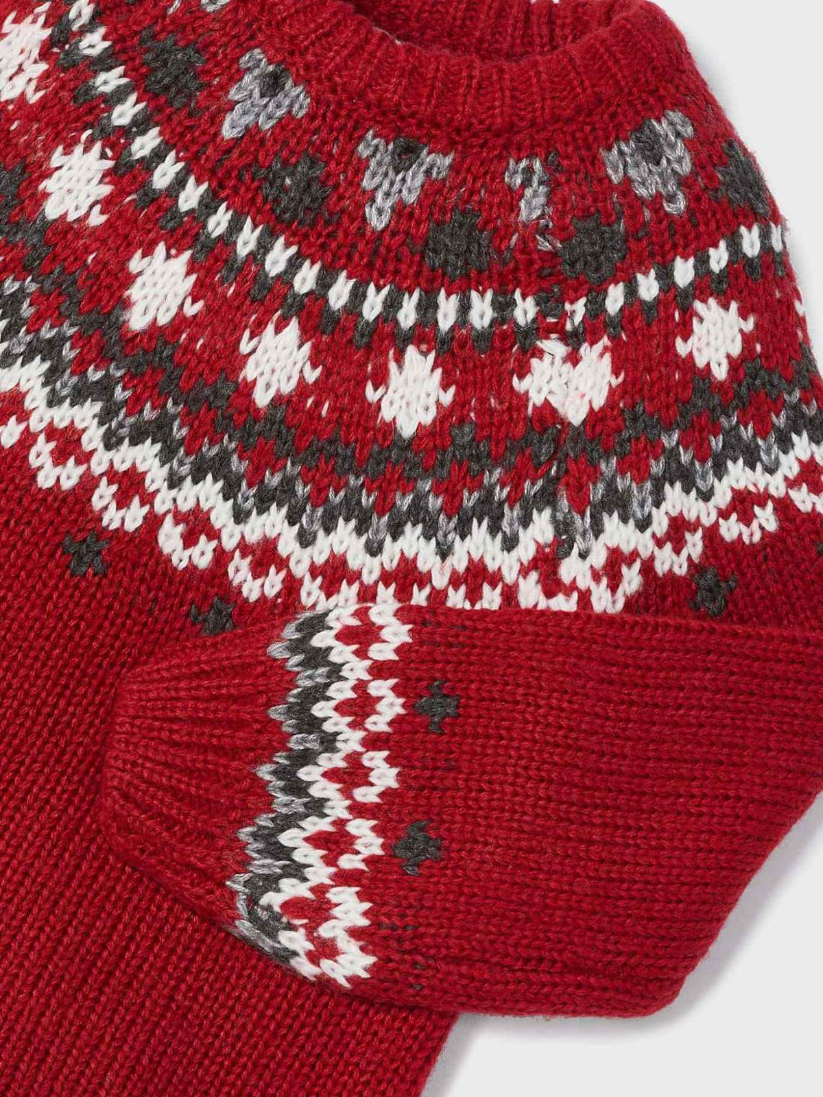 Jersey jacquard Vermelho   (Vermelho)  para Menina - Mayoral