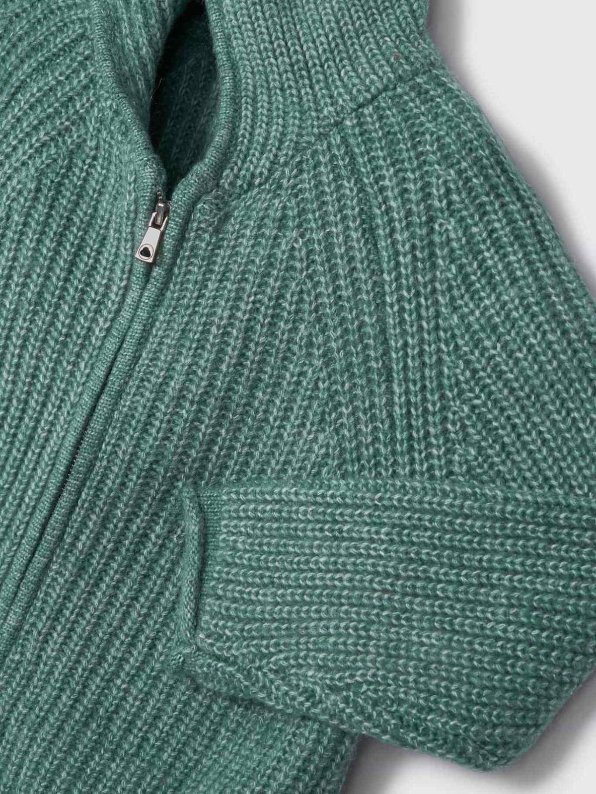 Casaco tricô Pato mesc  (Verde Esmeralda)  para Menina - Mayoral