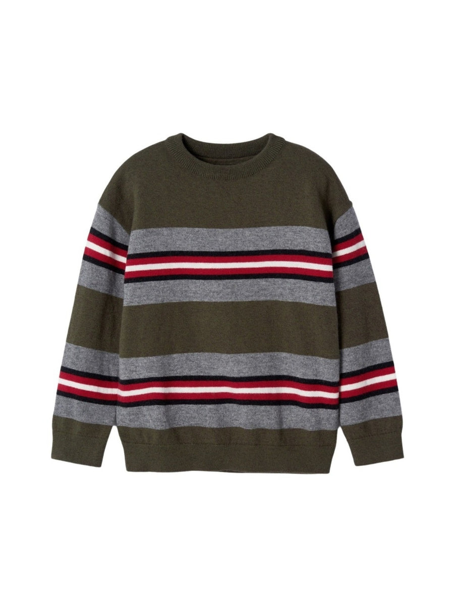 Jersey riscas Bosque     (Verde)  para Menino - Mayoral