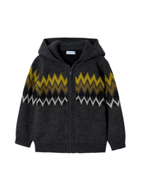 Casaco tricot jacquard Fossil vig (Creme / Pérola)  para Menino - Mayoral
