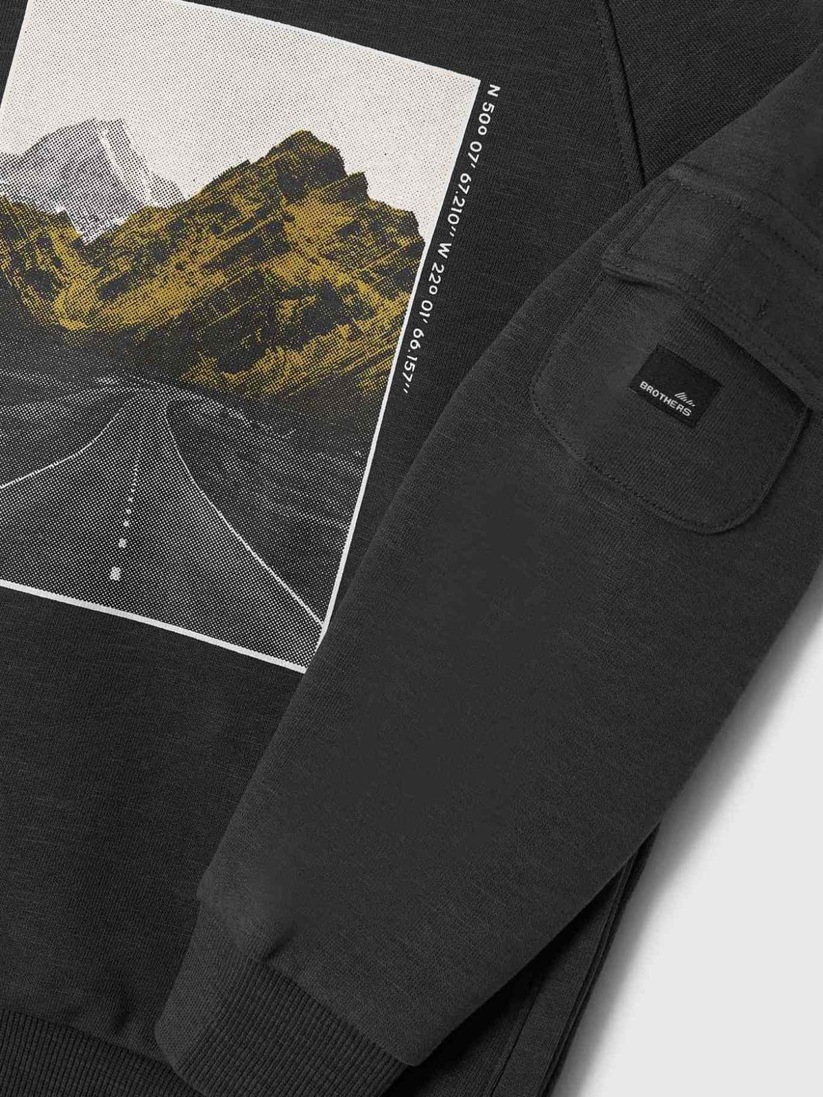 Sweat brothers Carbono    (Cinza Escuro)  para Menino - Mayoral