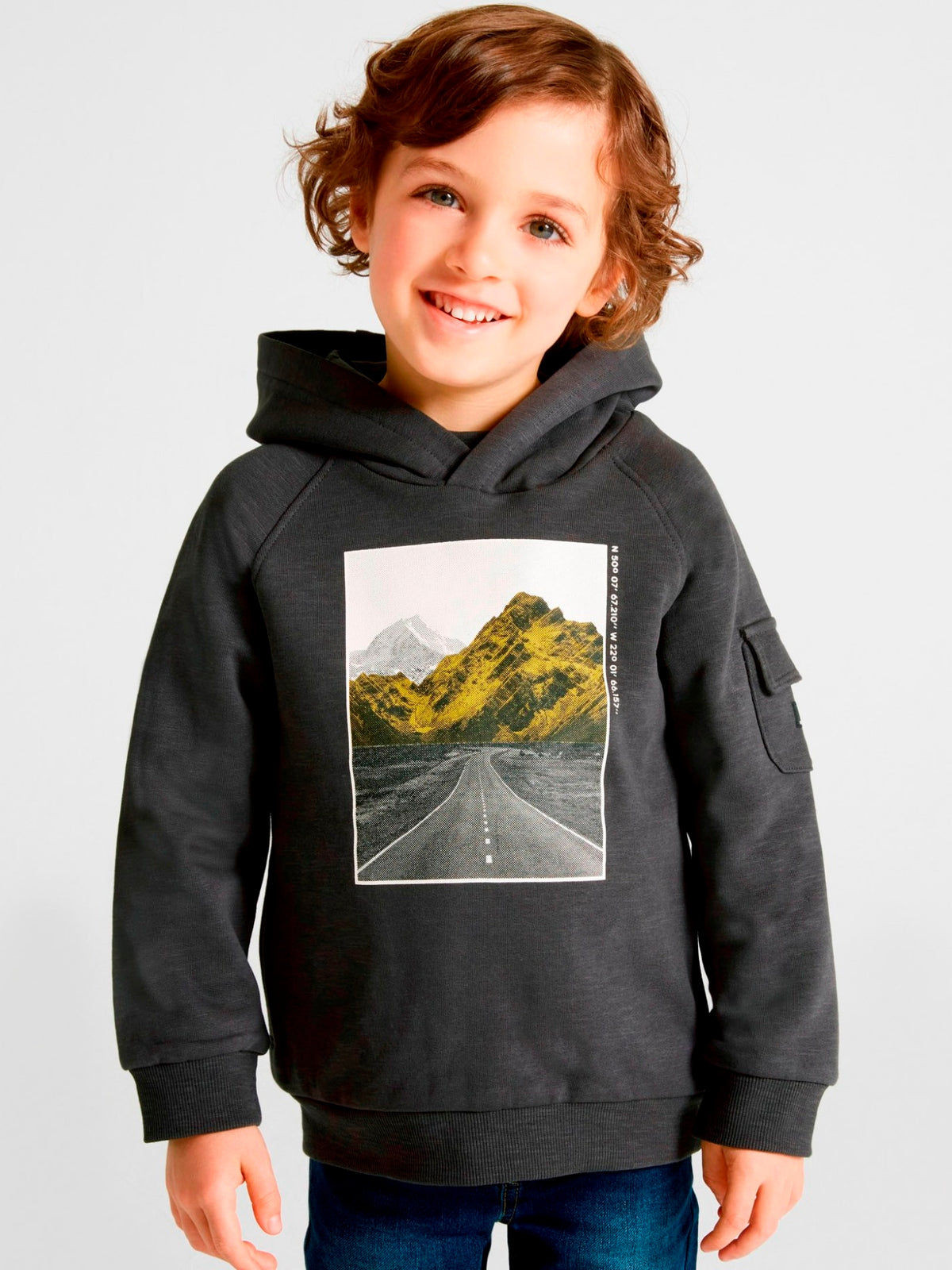 Sweat brothers Carbono    (Cinza Escuro)  para Menino - Mayoral