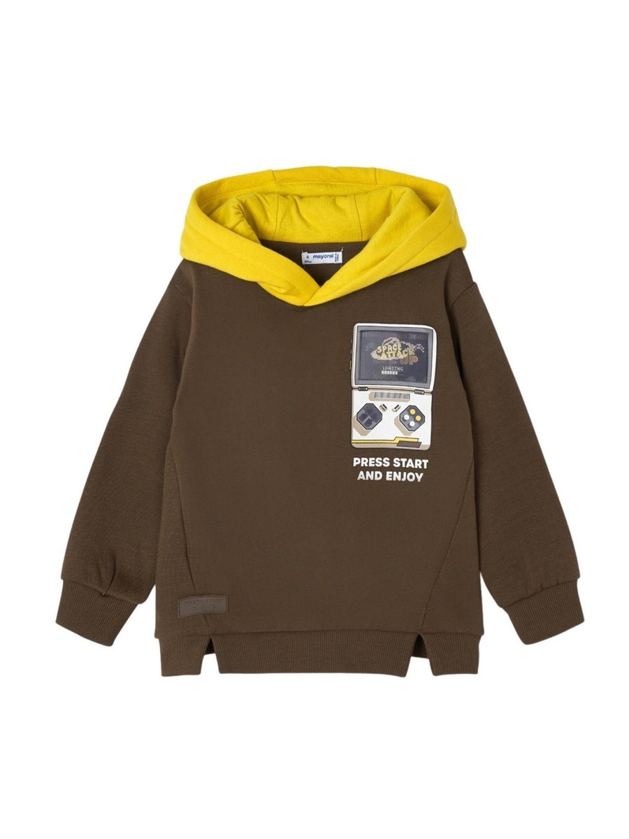 Sweat play lentucular Mocca      (Bege)  para Menino - Mayoral