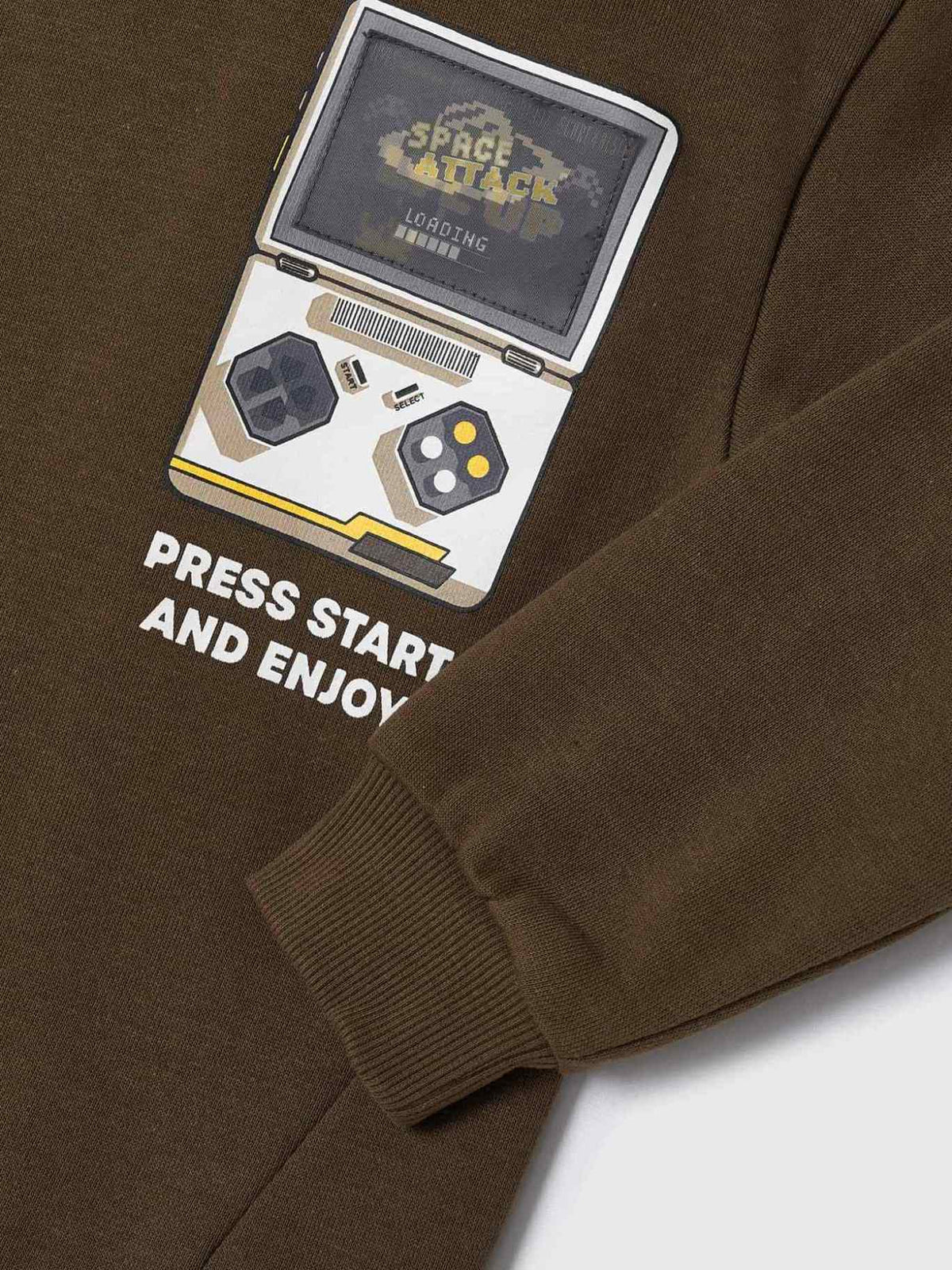 Sweat play lentucular Mocca      (Bege)  para Menino - Mayoral