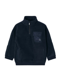 Sweat polar combinada Dark navy  (Marinho)  para Menino - Mayoral