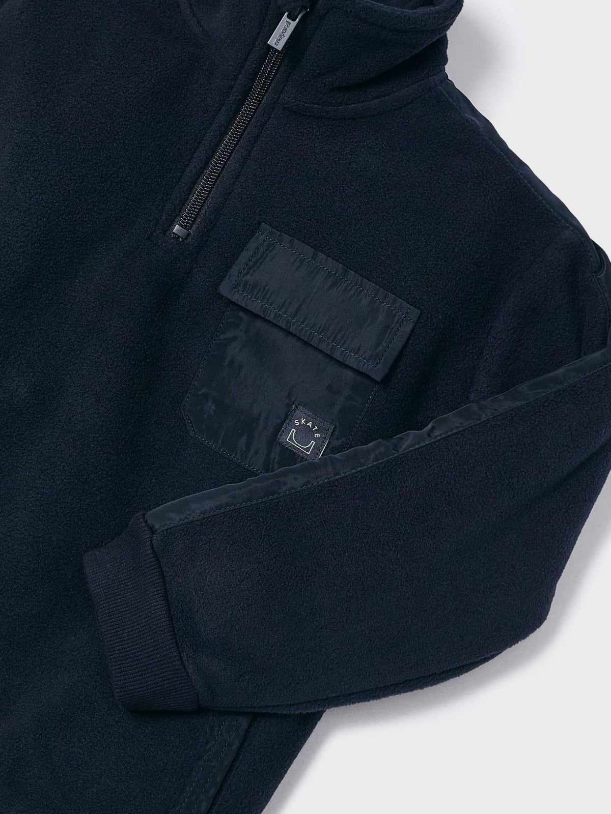 Sweat polar combinada Dark navy  (Marinho)  para Menino - Mayoral