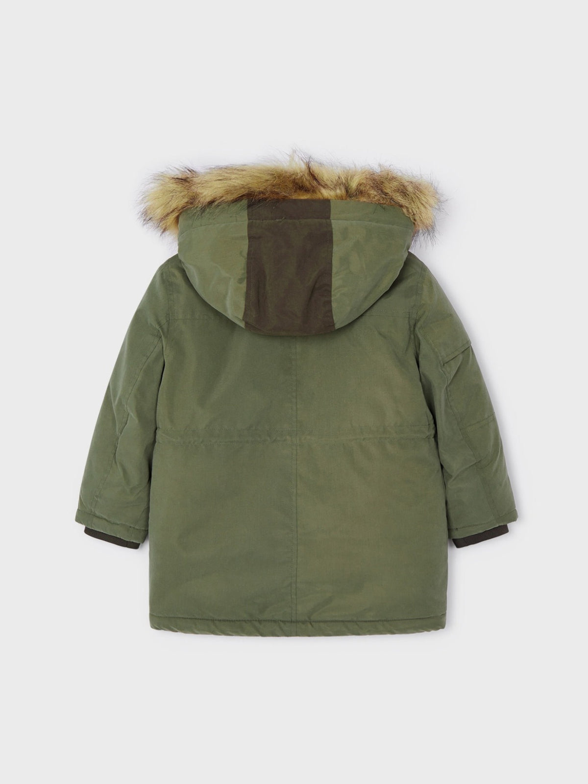 Parka carapuço de pelo Dark tomil (Verde Escuro)  para Menino - Mayoral