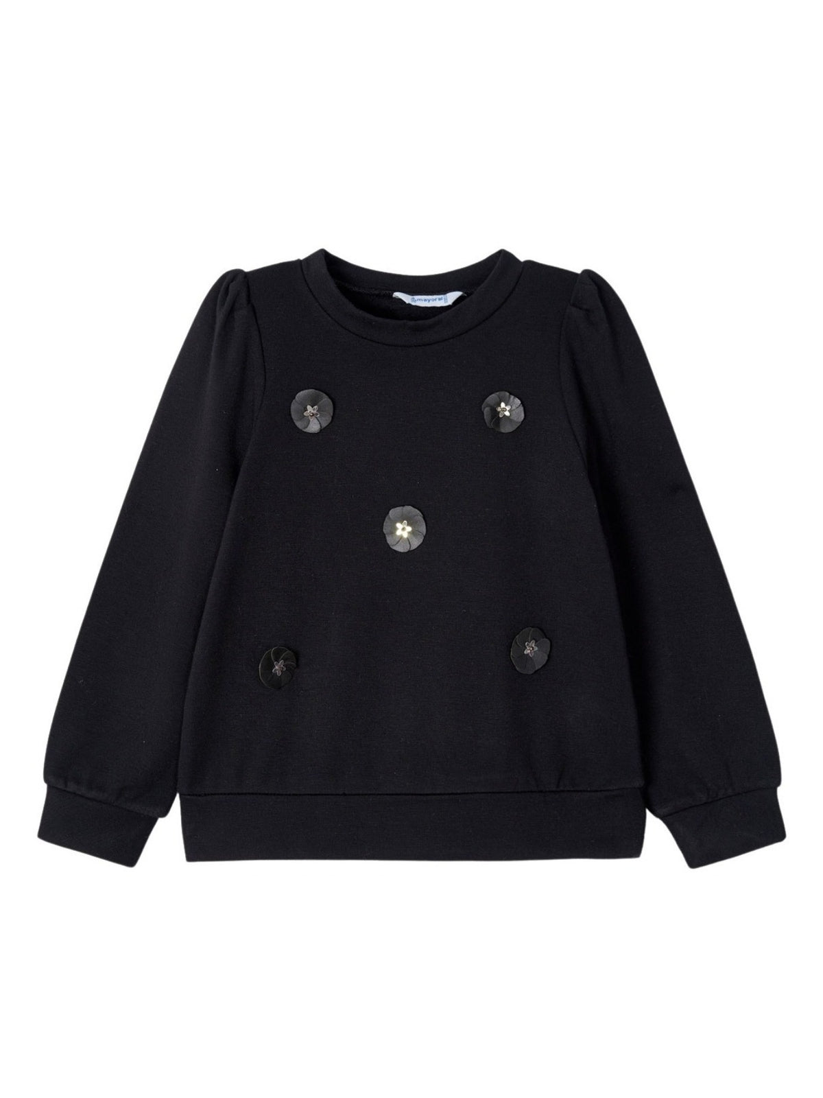 Sweat fantasia Preto      (Preto)  para Menina - Mayoral