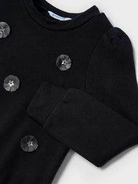 Sweat fantasia Preto      (Preto)  para Menina - Mayoral