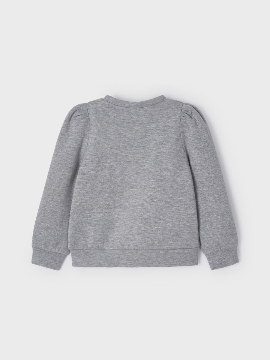 Sweat fantasia Prata vig  (Cinza Claro)  para Menina - Mayoral