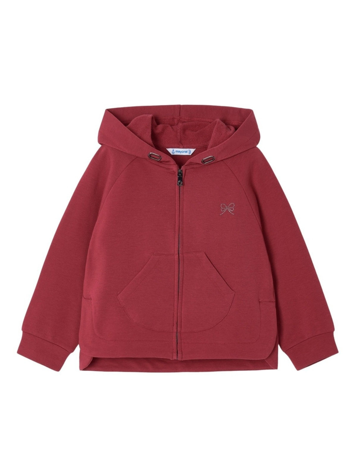 Casaco sport felpa Groselha   (Vermelho Escuro)  para Menina - Mayoral