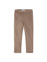 Calça fechos Topeira    (Castanho Claro)  para Menina - Mayoral