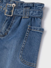 Calça slouchy Claro      (Ganga c/ Lavagem)  para Menina - Mayoral