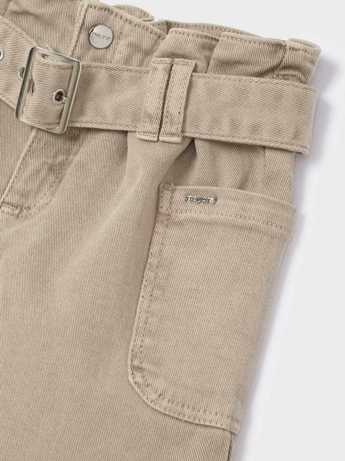 Calça slouchy Creme      (Creme / Pérola)  para Menina - Mayoral
