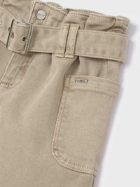 Calça slouchy Creme      (Creme / Pérola)  para Menina - Mayoral