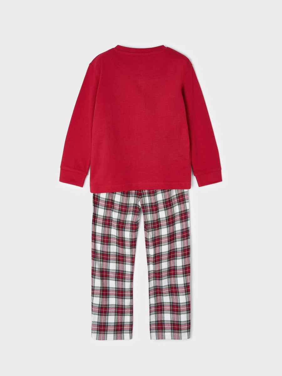 Pijama xadrez Vermelho   (Vermelho)  para Menino - Mayoral