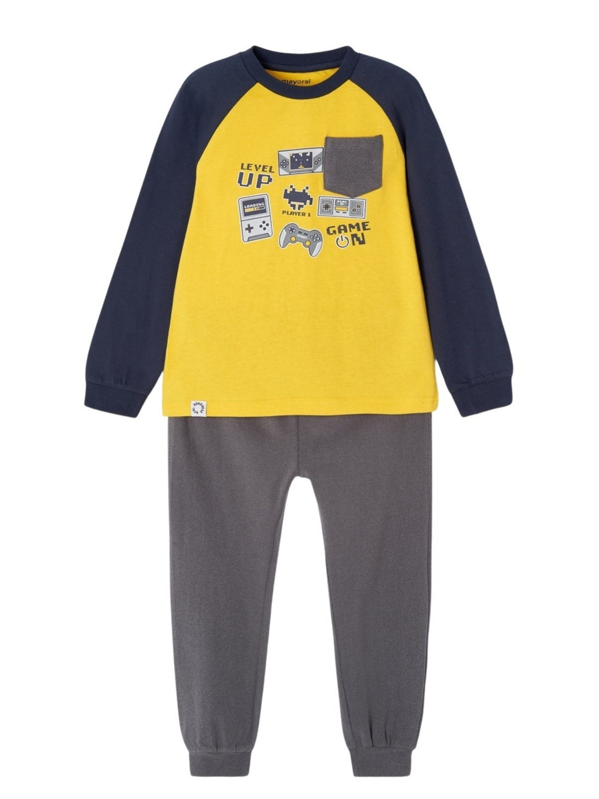 Pijama glows in the dark Ouro       (Dourado)  para Menino - Mayoral
