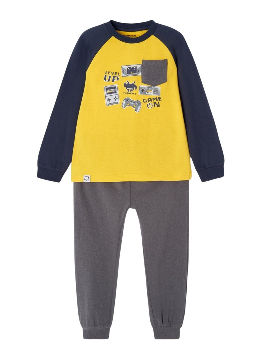 Pijama glows in the dark Ouro       (Dourado)  para Menino - Mayoral