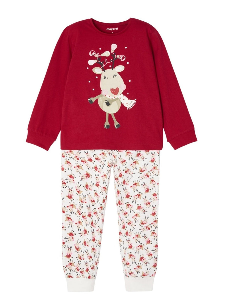 Pijama Vermelho   (Vermelho)  para Menina - Mayoral