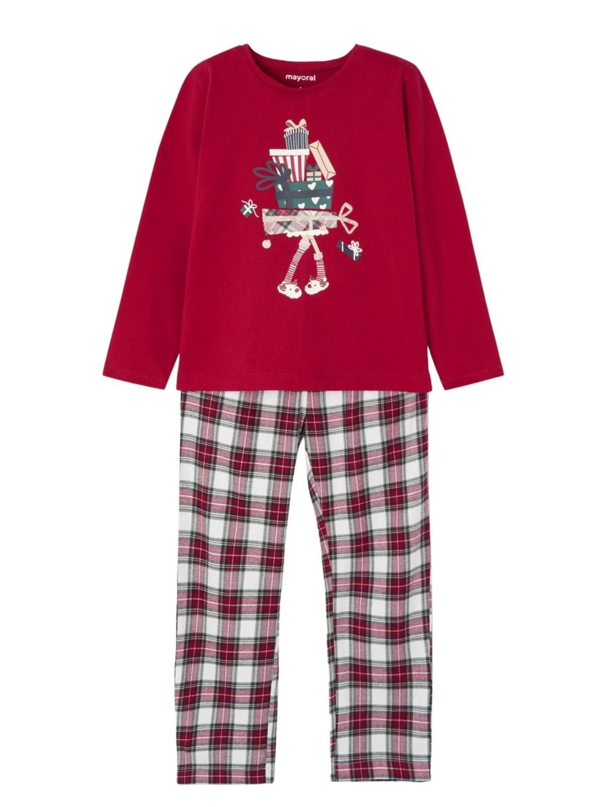 Pijama Vermelho   (Vermelho)  para Menina - Mayoral