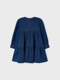 Vestido Ganga Azul ganga (Ganga)  para Menina - Mayoral