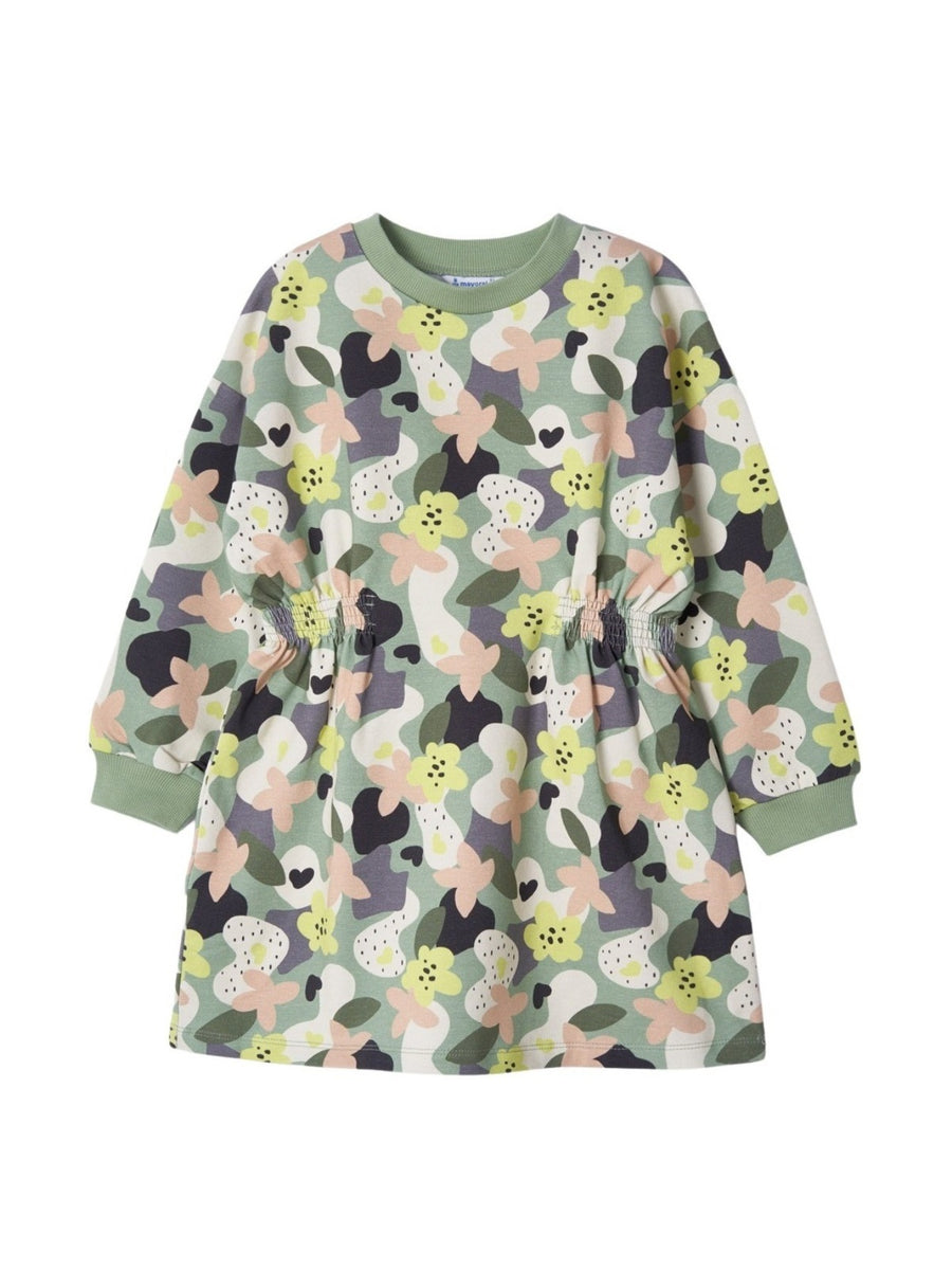 Vestido estampado Menta      (Verde)  para Menina - Mayoral