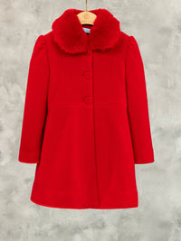 Casaco comprido Vermelho   (Vermelho)  para Menina - Abel & Lula