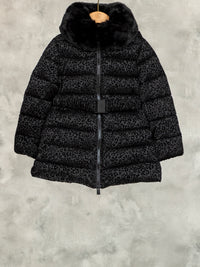 Blusão flock Preto      (Preto)  para Menina - Abel & Lula