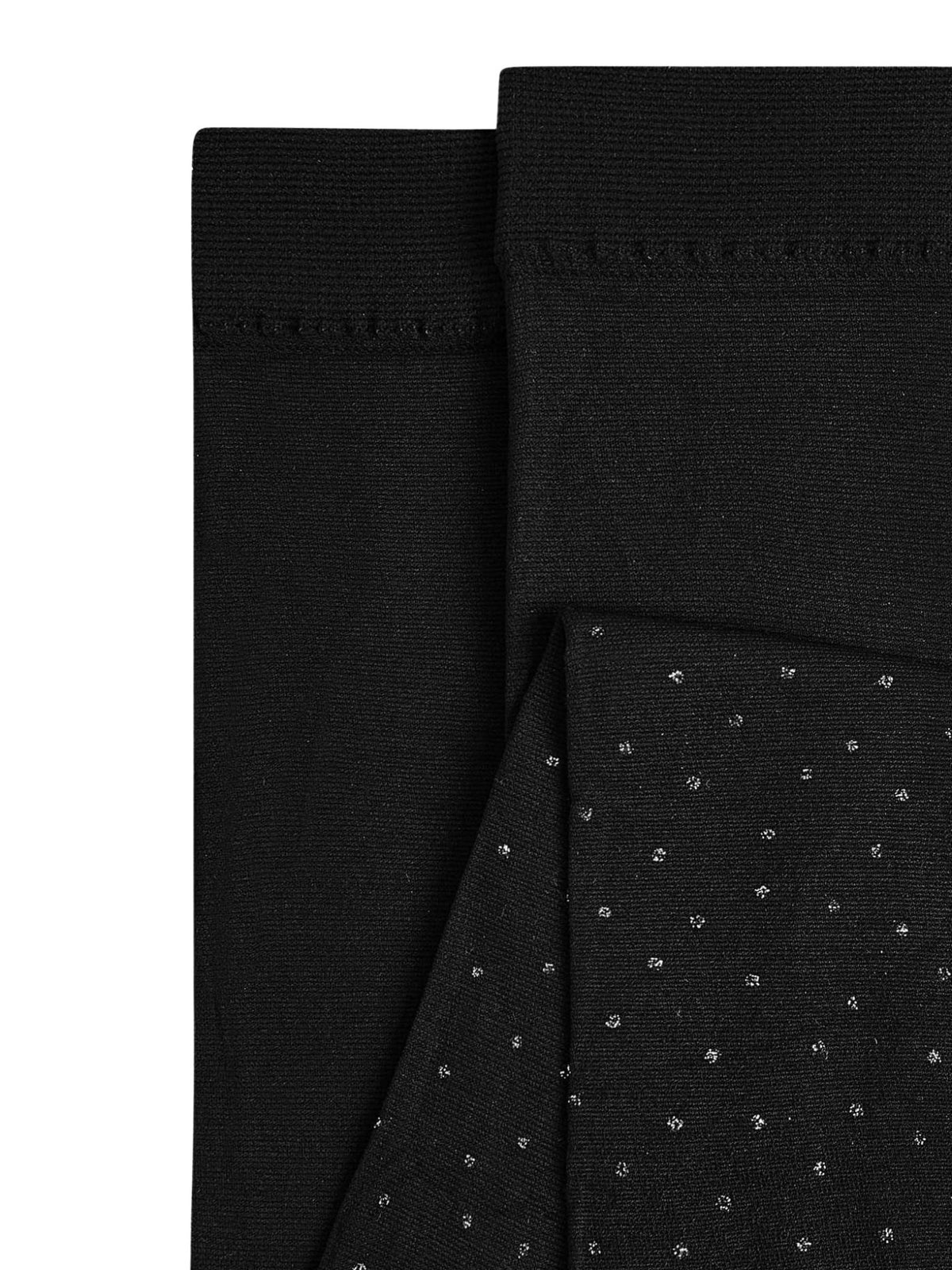 Collants glitter Preto-prat (Preto)  para Menina - Abel & Lula
