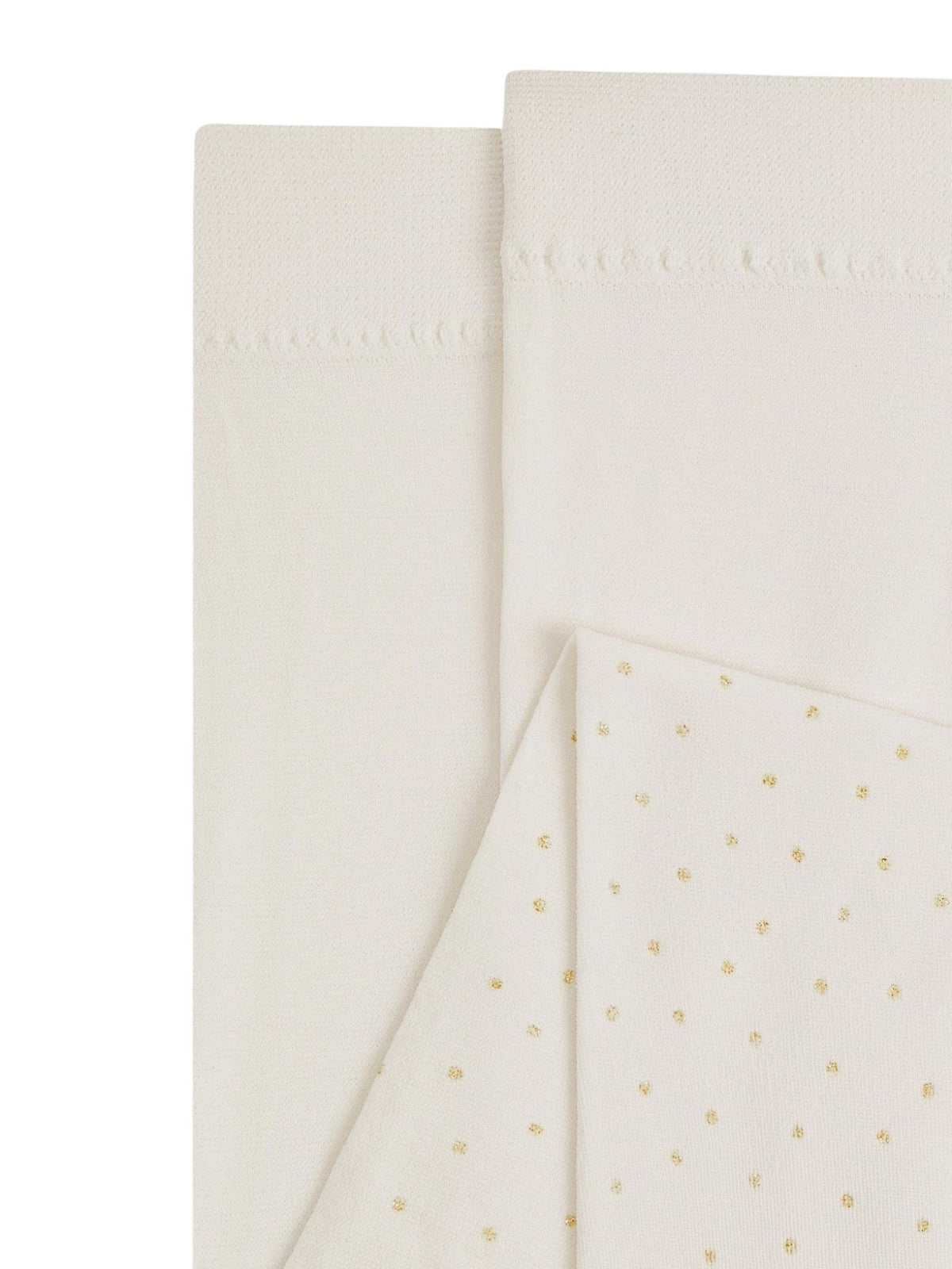 Collants glitter Creme-dora (Dourado)  para Menina - Abel & Lula