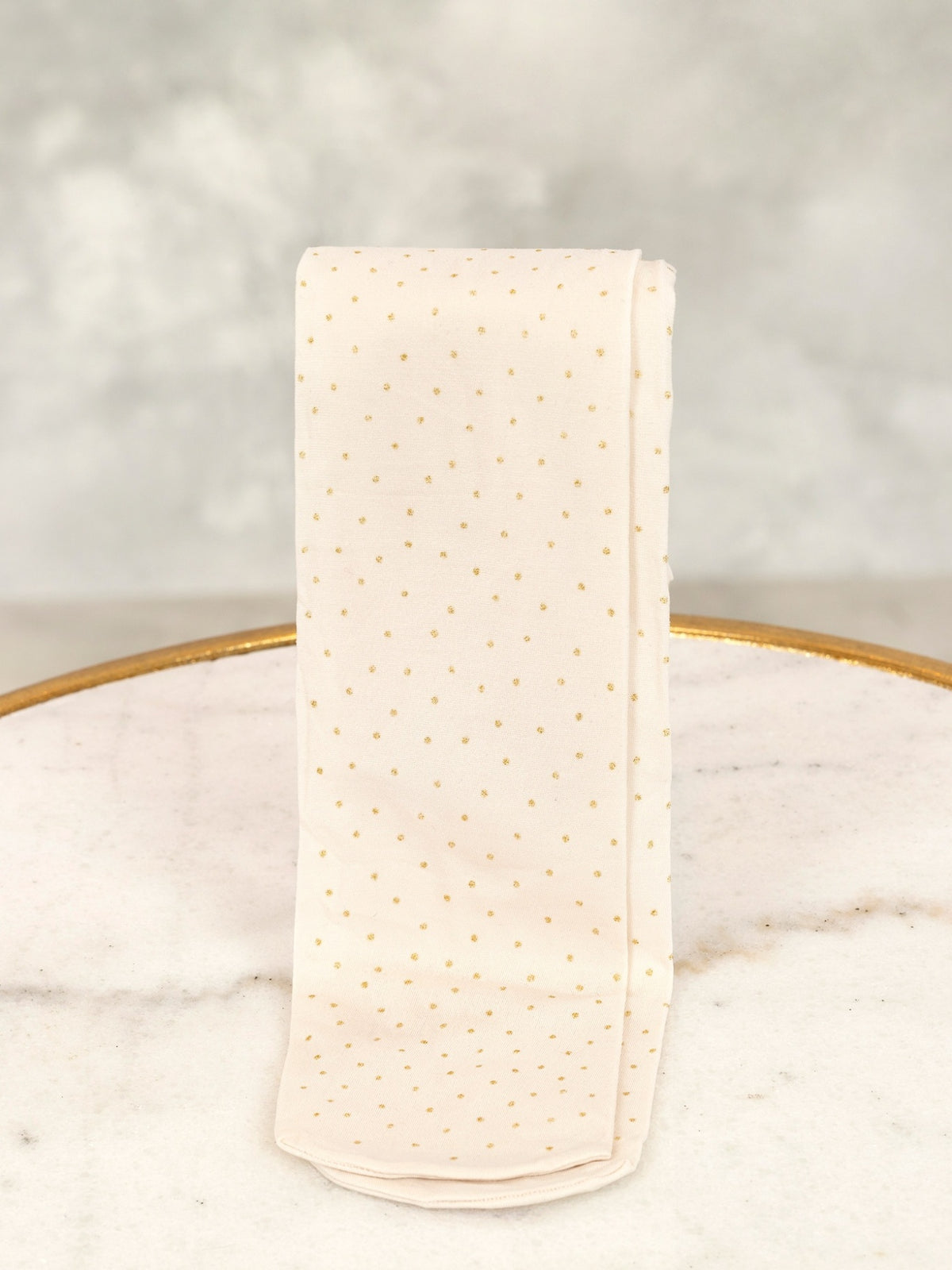 Collants glitter Creme-dora (Dourado)  para Menina - Abel & Lula