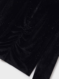 Camisola veludo Preto      (Preto)  para Menina - Mayoral