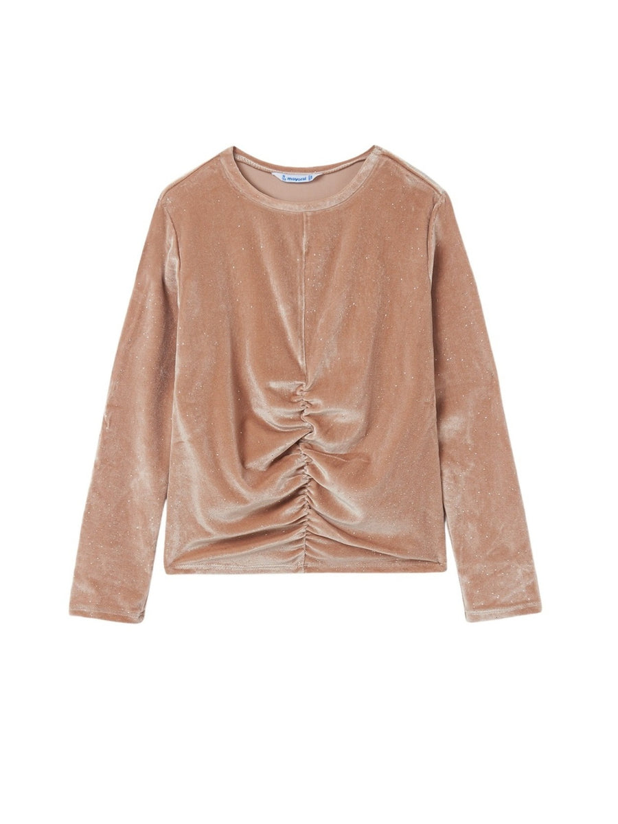 Camisola veludo Rosado     (Rosa)  para Menina - Mayoral