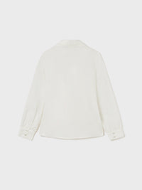 Blusa Crú        (Creme / Pérola)  para Menina - Mayoral