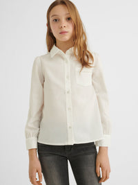Blusa Crú        (Creme / Pérola)  para Menina - Mayoral