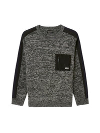 Jersey contrastes Grava vig  (Cinza Claro)  para Menino - Mayoral