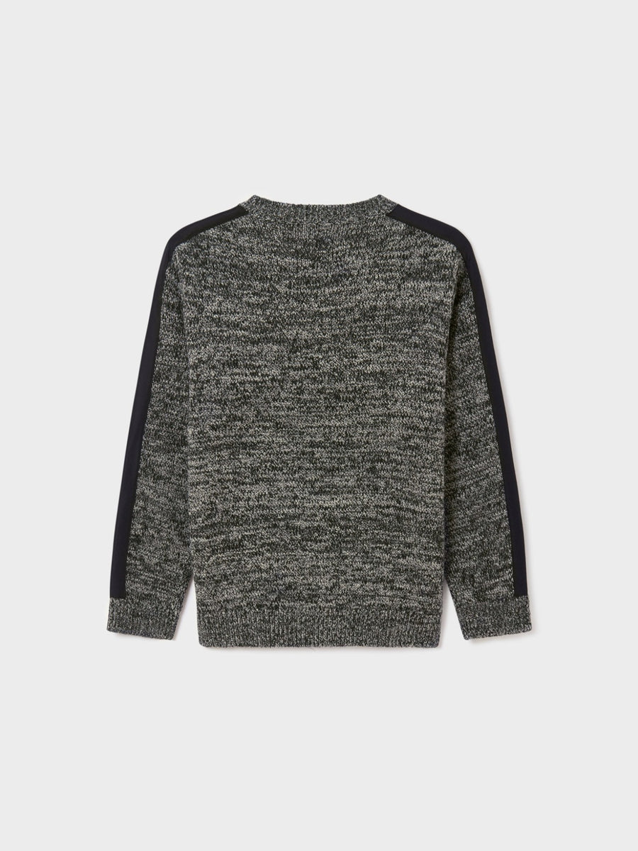 Jersey contrastes Grava vig  (Cinza Claro)  para Menino - Mayoral